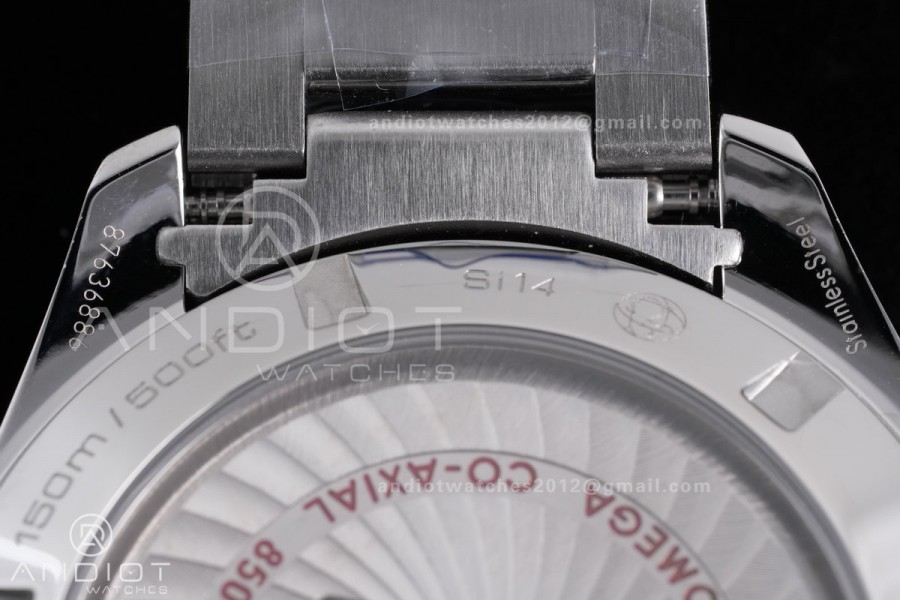 Aqua Terra 150M SS VSF 1:1 Best Edition White Dial on SS Bracelet A8500 Super Clone