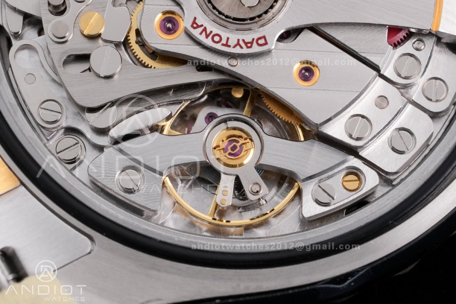 Daytona 126503 Gain Weight VSF 1:1 Best Edition YG/SS White Dial Black On Oyster Bracelet DD4131