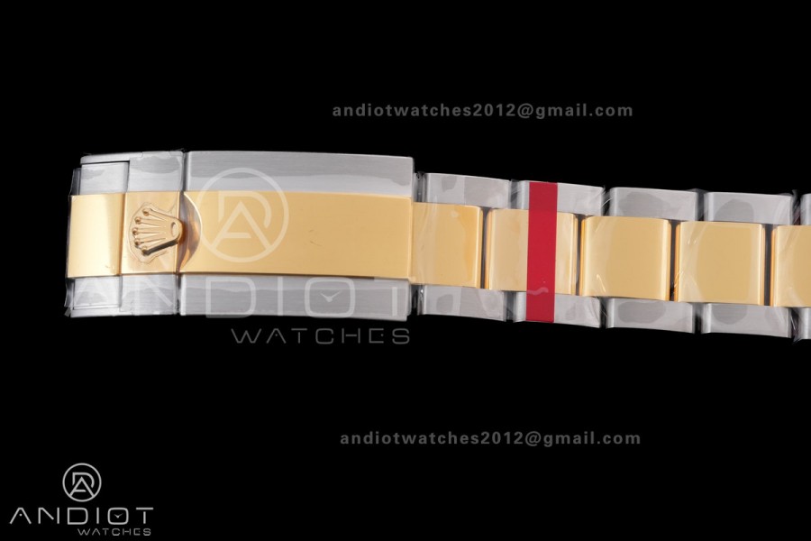 Daytona 126503 Gain Weight VSF 1:1 Best Edition YG/SS White Dial Black On Oyster Bracelet DD4131