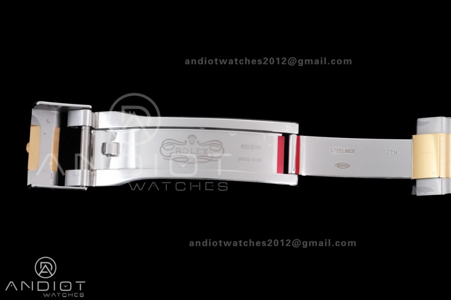 Daytona 126503 Gain Weight VSF 1:1 Best Edition YG/SS White Dial Black On Oyster Bracelet DD4131