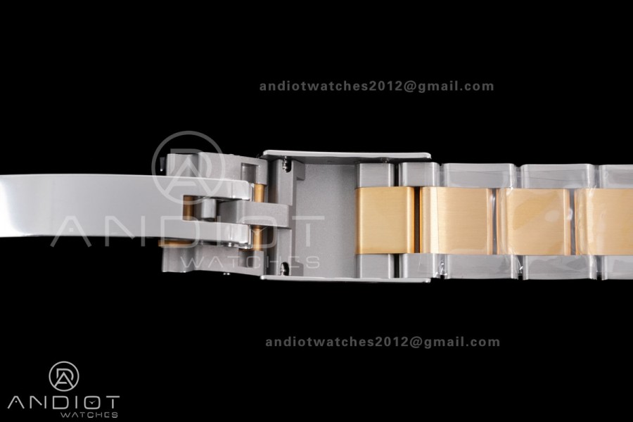 Daytona 126503 Gain Weight VSF 1:1 Best Edition YG/SS White Dial Black On Oyster Bracelet DD4131