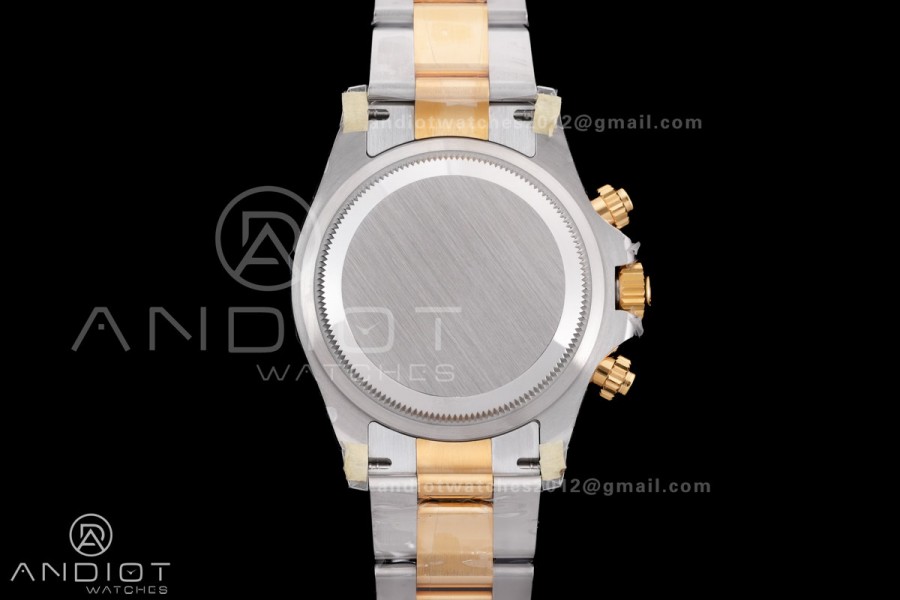 Daytona 126503 Gain Weight VSF 1:1 Best Edition YG/SS White Dial Black On Oyster Bracelet DD4131