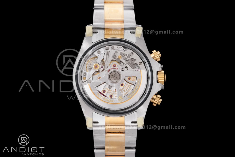 Daytona 126503 Gain Weight VSF 1:1 Best Edition YG/SS Black Dial Black On Oyster Bracelet DD4131