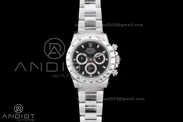 Daytona 116520 VSF 1:1 Best Edition 904L SS Case a...