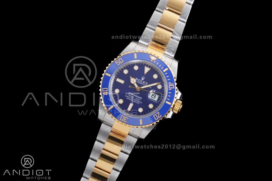 Submariner 126613 LB SS/YG Blue Ceramic 904L Steel VSF 1:1 Best Edition VS3235
