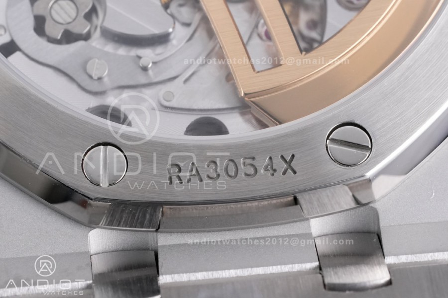 Royal Oak Chrono 26240 Frosted SS APSF 1:1 Best Edition Ice Blue Dial on Bracelet SA4401 Super Clone