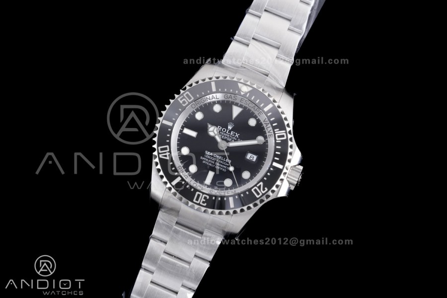 Sea-Dweller 126660 Black Ceramic C+F 1:1 Best Edition 904L SS Case and Bracelet VR3235