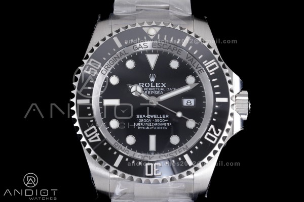 Sea-Dweller 126660 Black Ceramic C+F 1:1 Best Edition 904L SS Case and Bracelet VR3235