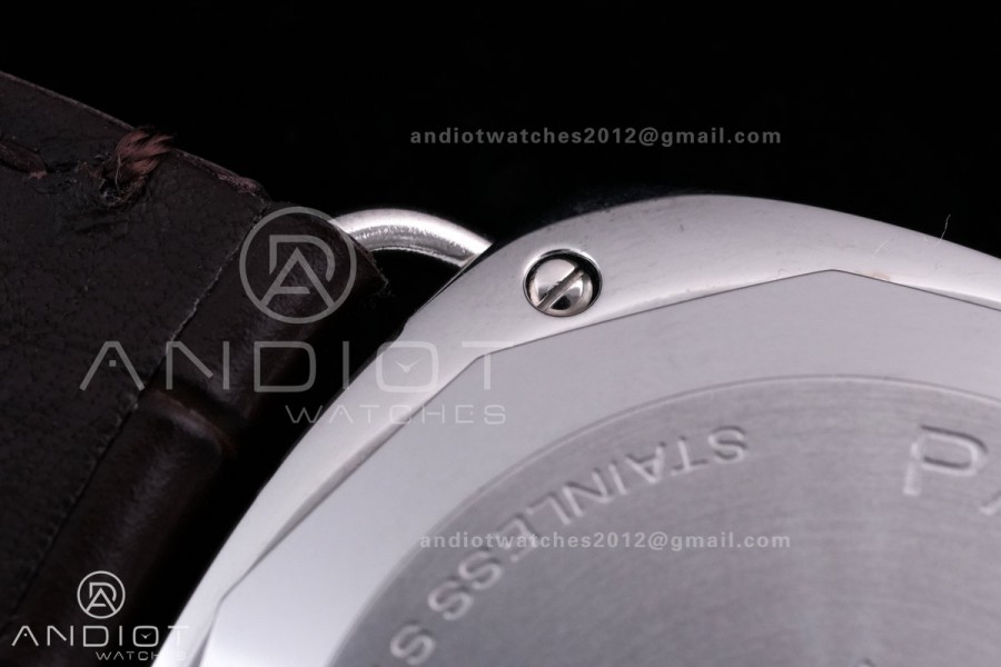 PAM1386 Radiomir 40mm VSF 1:1 Best Edition Green Dial on Brown Leather Strap P900