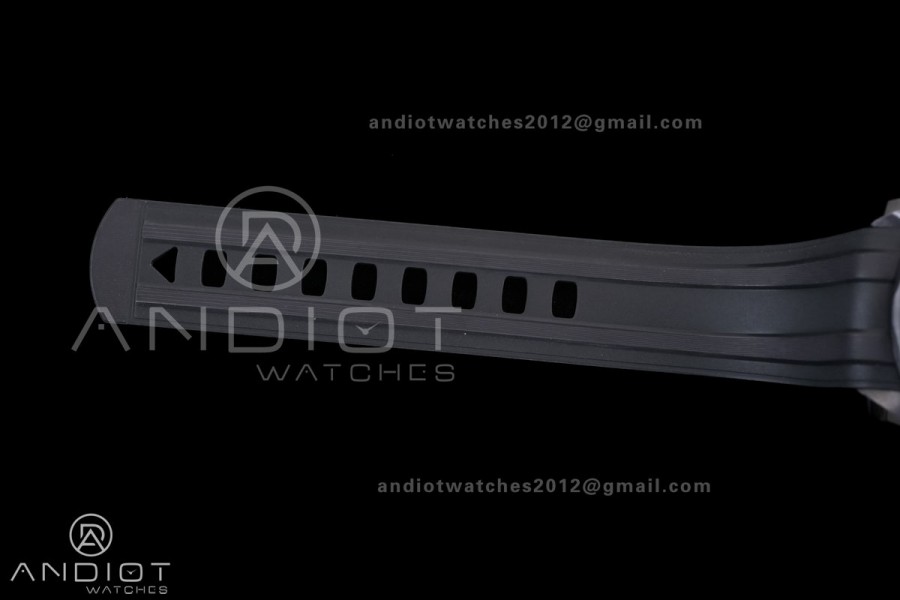 Seamaster Diver 300M Black Ceramic V4 VSF 1:1 Best Edition Black Dial On Black Rubber Strap Super Clone Asian 8806