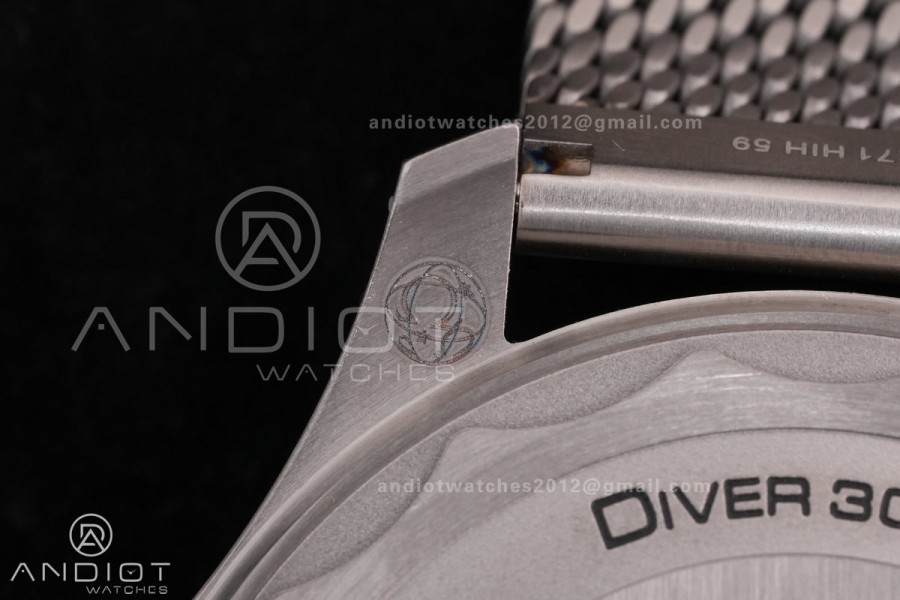 Seamaster 300 "No Time to Die" Limited Edition VSF 1:1 Best Edition on Titanium Mesh Bracelet SA8806 Super Clone V7
