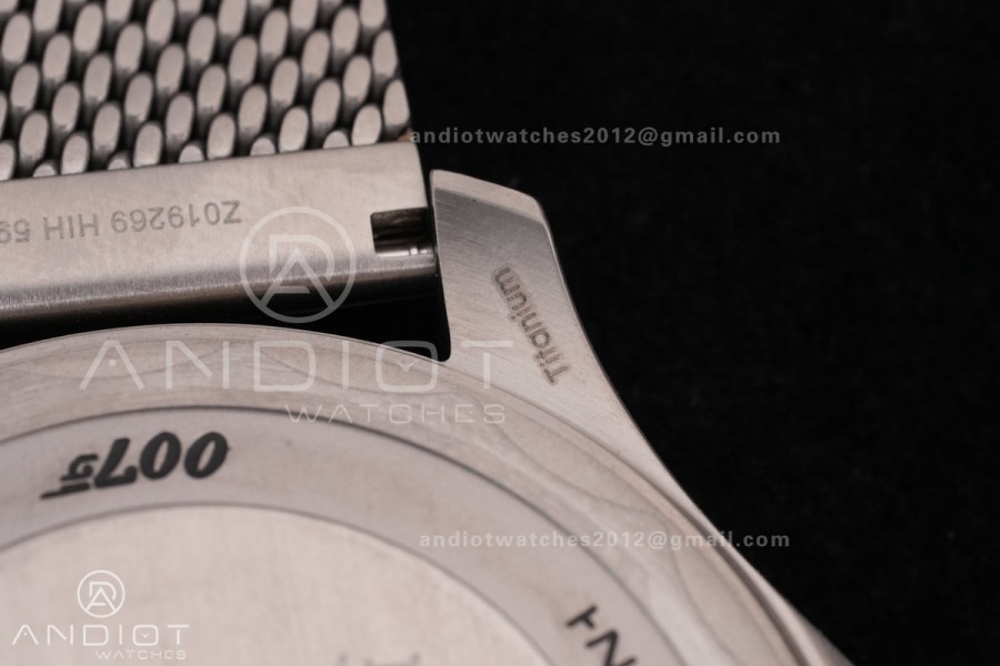 Seamaster 300 "No Time to Die" Limited Edition VSF 1:1 Best Edition on Titanium Mesh Bracelet SA8806 Super Clone V7