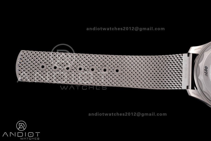 Seamaster 300 "No Time to Die" Limited Edition VSF 1:1 Best Edition on Titanium Mesh Bracelet SA8806 Super Clone V7