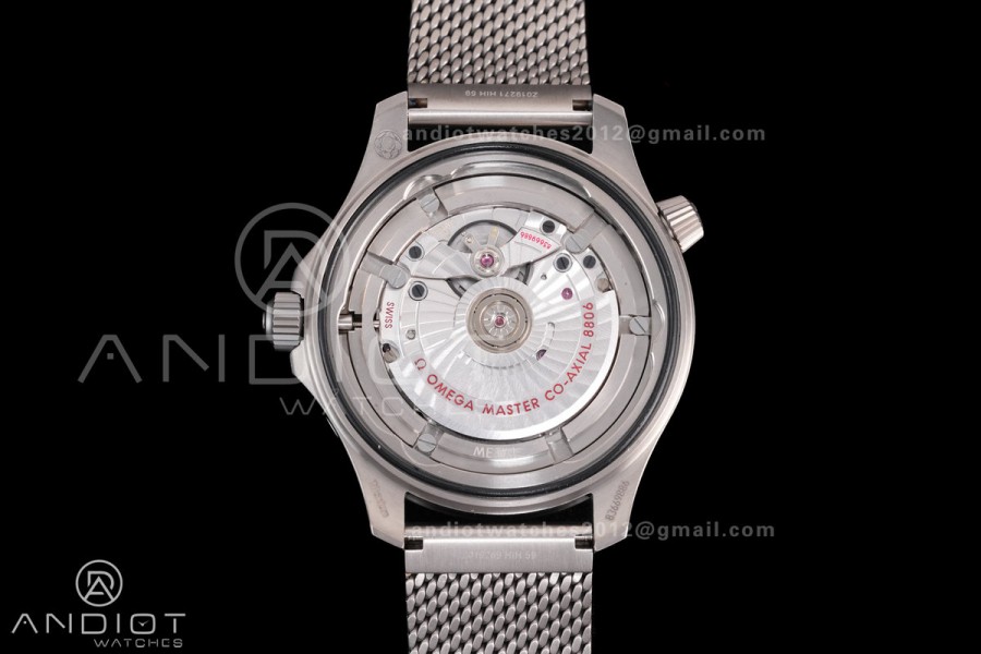 Seamaster 300 "No Time to Die" Limited Edition VSF 1:1 Best Edition on Titanium Mesh Bracelet SA8806 Super Clone V7