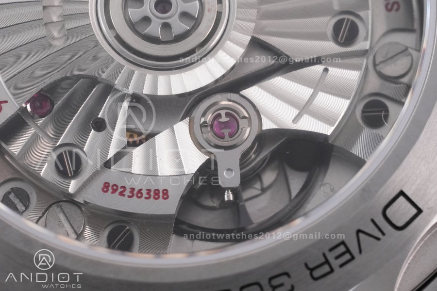 2024 Seamaster 300 VSF 1:1 Best Edition Silver Dial on SS Mesh Bracelet SA8806