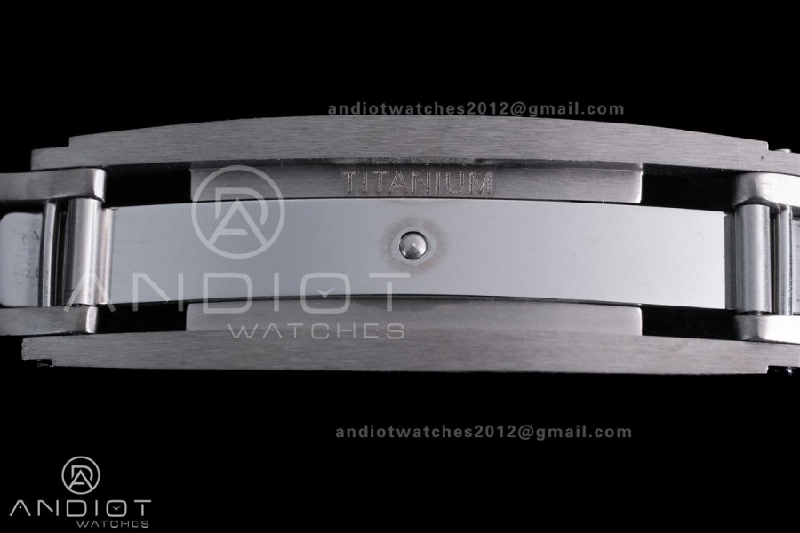 RM055 Gray Ceramic ZF 1:1 Best Edition on Gray Shark Rubber Strap RMUL2 Super Clone