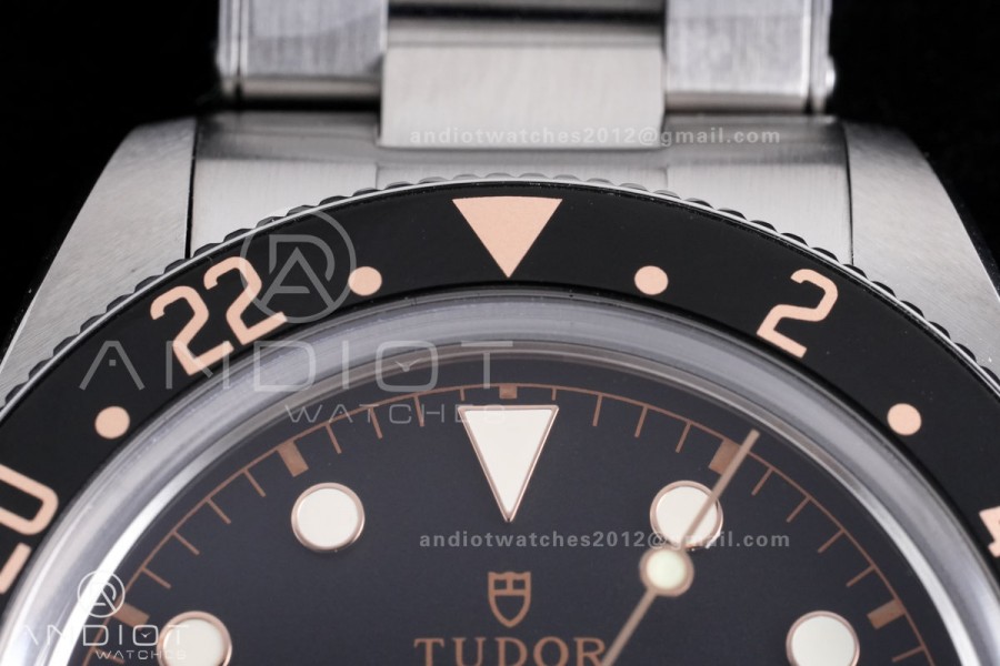Black Bay GMT Coke Blue/Red Bezel ZF 1:1 Best Edition on SS Bracelet A2836