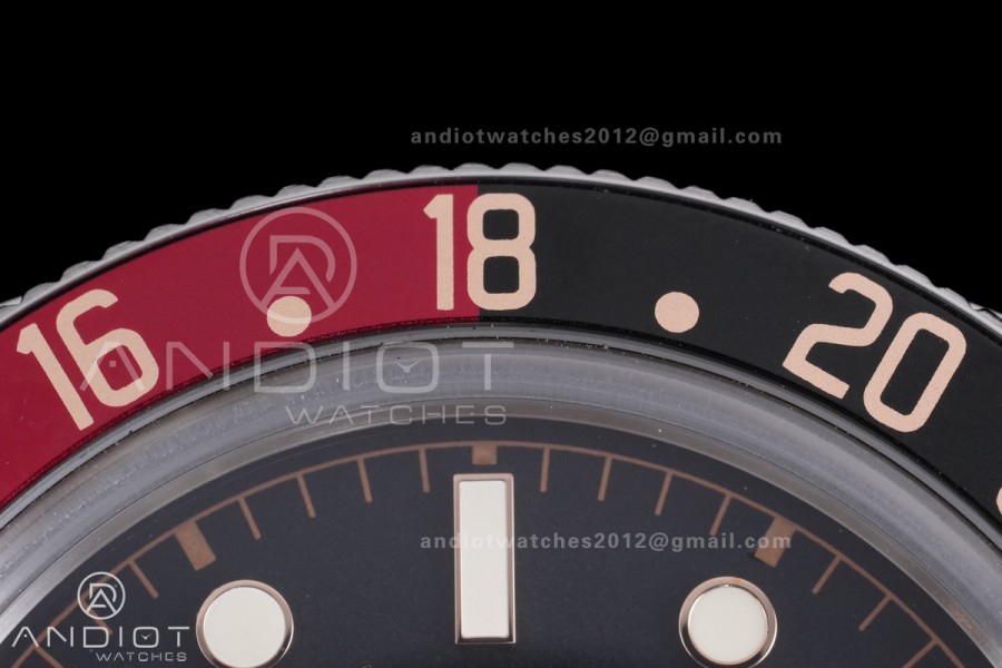 Black Bay GMT Coke Blue/Red Bezel ZF 1:1 Best Edition on SS Bracelet A2836
