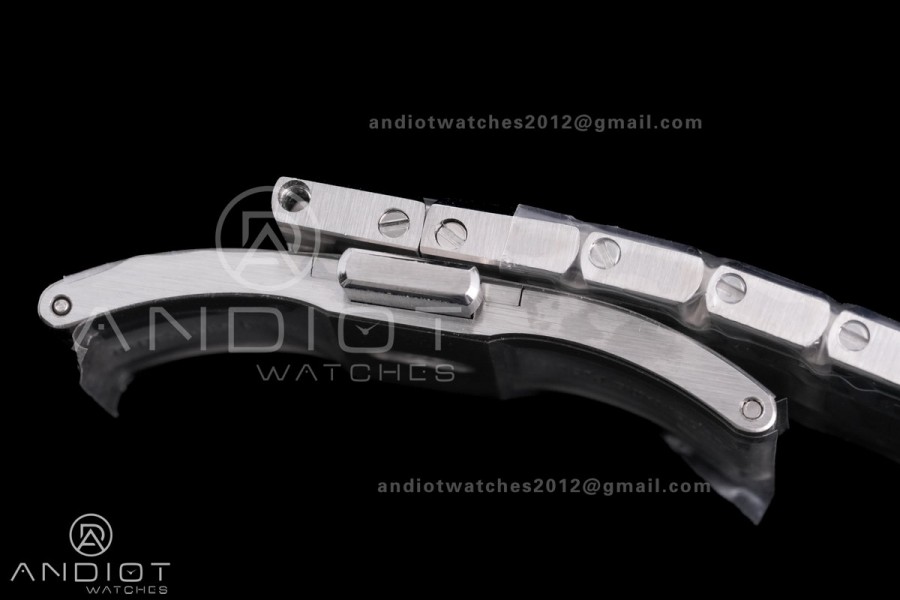 Royal Oak 41mm 15510 "50th Anniversary" SS ZF 1:1 Best Edition Gray Textured Dial on SS Bracelet A4302