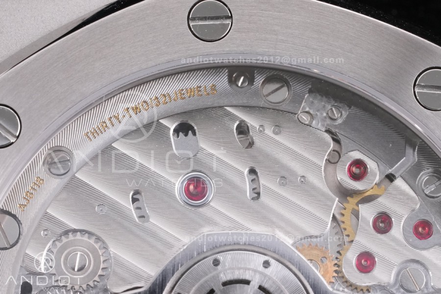 Royal Oak 41mm 15510 "50th Anniversary" SS ZF 1:1 Best Edition Gray Textured Dial on SS Bracelet A4302