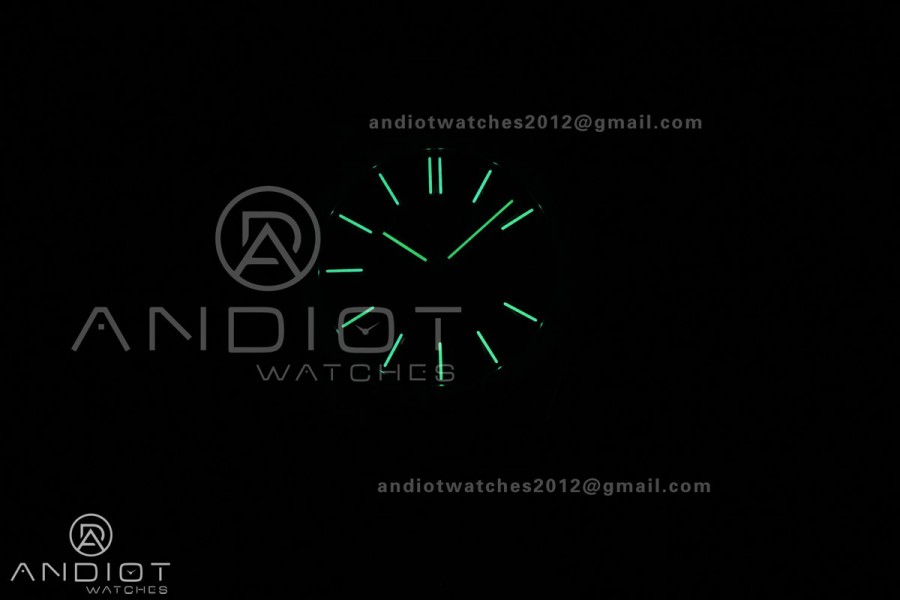 Royal Oak 41mm 15510 "50th Anniversary" SS ZF 1:1 Best Edition Green Textured Dial on SS Bracelet A4302