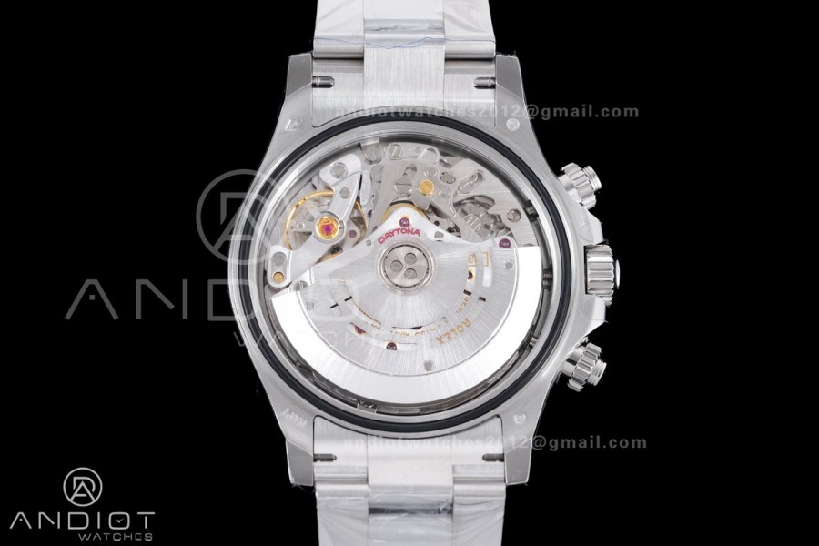 Daytona 116506 Brown Ceramic BTF 1:1 Best Edition Ice Blue Dial Crystal Marker on SS Bracelet DD4130 V2