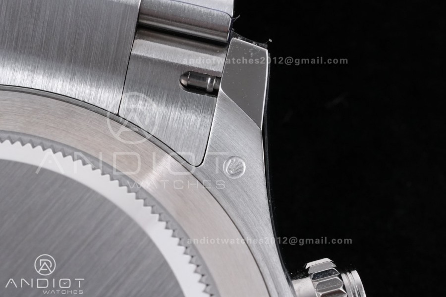 Daytona 116506 Brown Ceramic BTF 1:1 Best Edition Ice Blue Dial Crystal Marker on SS Bracelet DD4130 V2