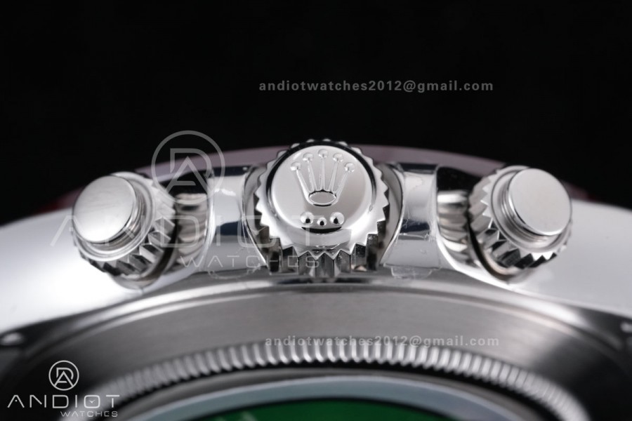 Daytona 116506 Brown Ceramic BTF 1:1 Best Edition Ice Blue Dial Crystal Marker on SS Bracelet DD4130 V2