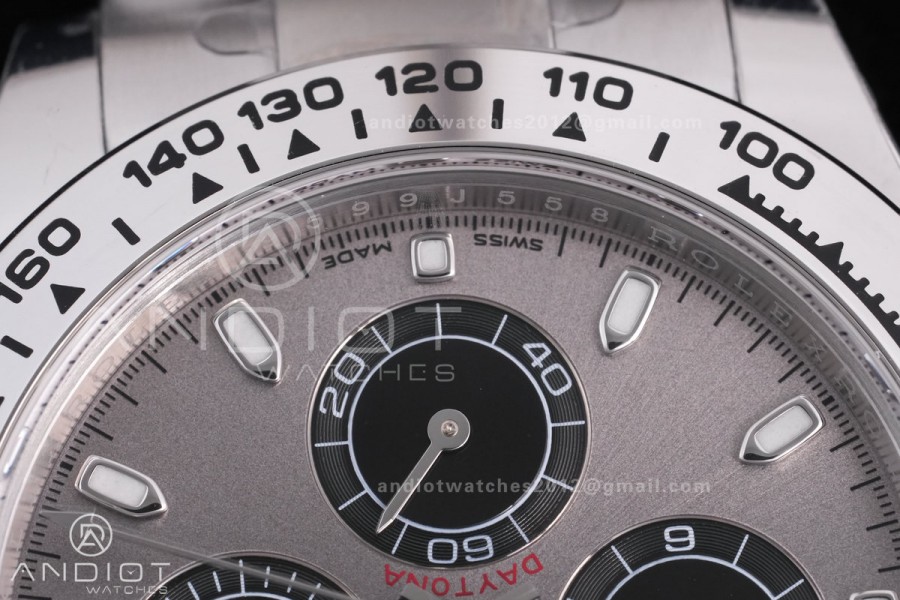 Daytona 116509 904 SS BTF 1:1 Best Edition Gray Dial On 904L SS Bracelet DD4130