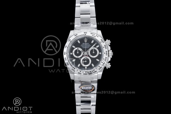 Daytona 116520 904 SS BTF 1:1 Best Edition Black D...