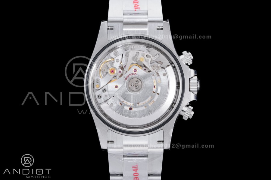 Daytona 116520 904 SS BTF 1:1 Best Edition Black Dial On 904L SS Bracelet DD4130