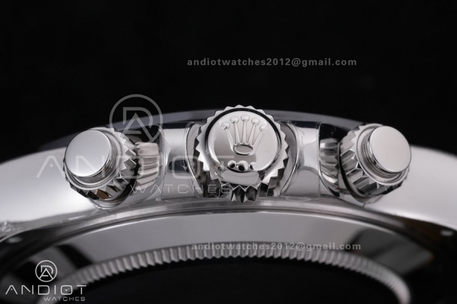 Daytona 116519 BTF 1:1 Best Edition Black Diamonds Dial on Oysterflex Rubber Strap DD4130
