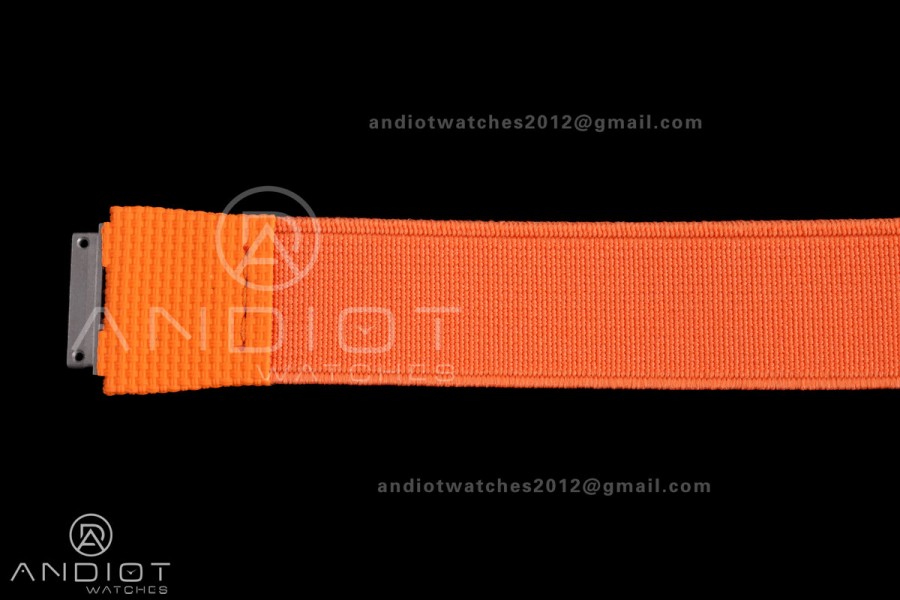Custom Made RM67-02 NTPT Lando Norris on Orange Nylon strap CRMA7 Clone