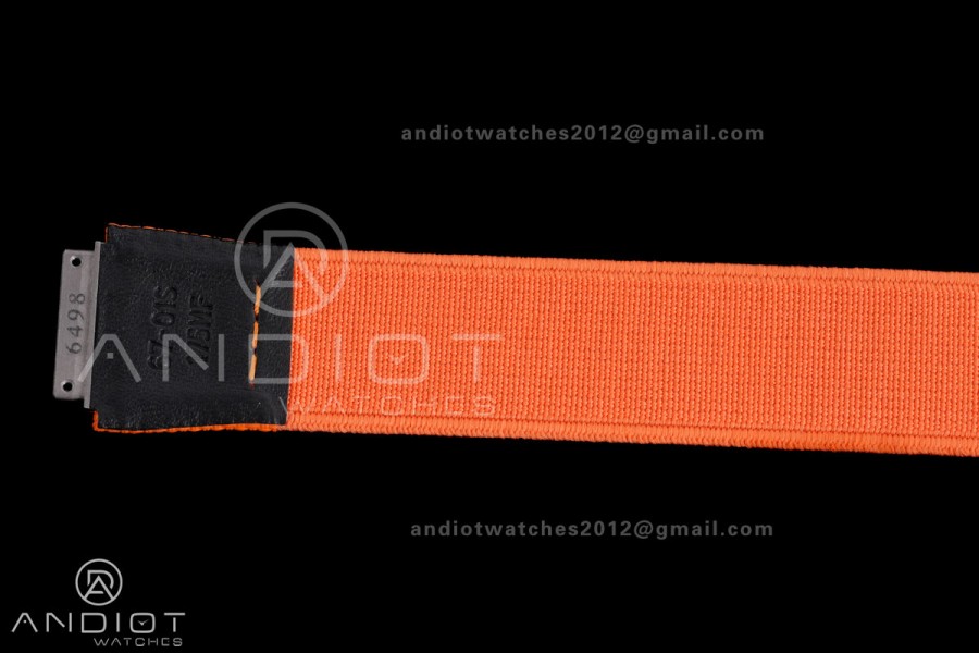 Custom Made RM67-02 NTPT Lando Norris on Orange Nylon strap CRMA7 Clone