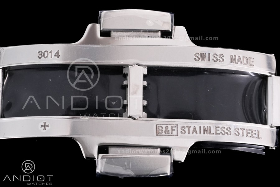 Overseas 4500V SS MKSF 1:1 Best Edition Blue Dial on SS Bracelet A5100