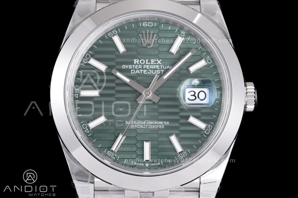DateJust 41 126300 904L SS VSF 1:1 Best Edition Gr...