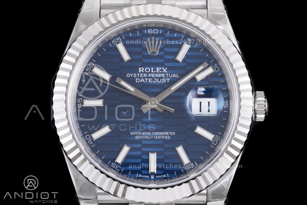 DateJust 41 126334 904L SS VSF 1:1 Best Edition Bl...