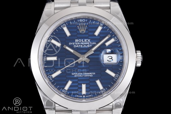  DateJust 41 126300 904L SS VSF 1:1 Best Edition B...