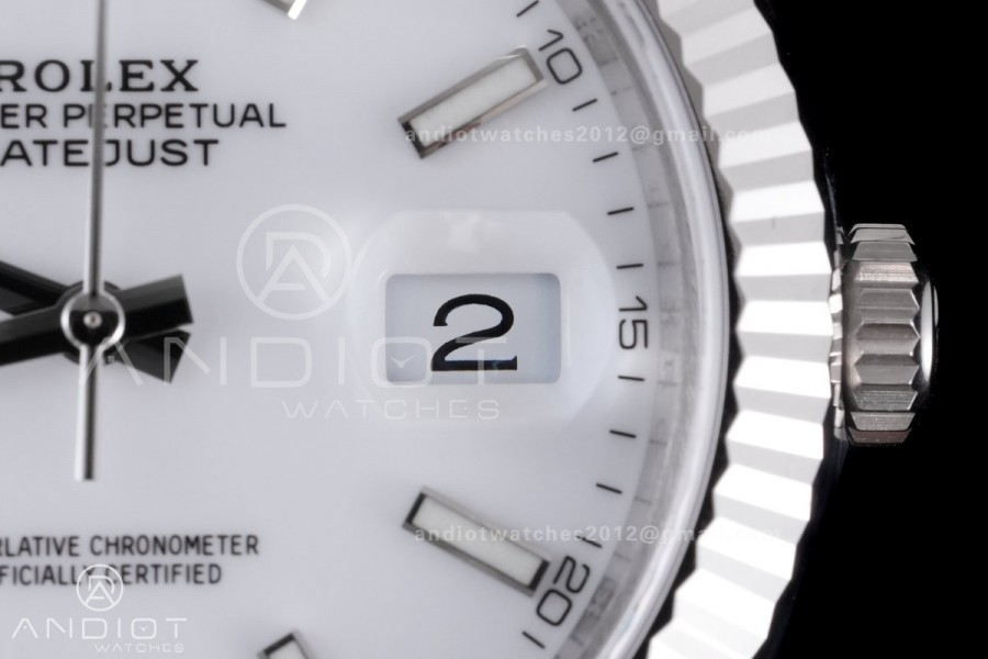 DateJust 41 126334 904L SS VSF 1:1 Best Edition White Dial on Jubilee Bracelet VS3235