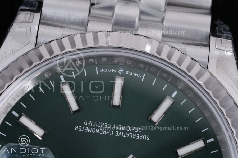 DateJust 36 SS 126234 VSF 1:1 Best Edition 904L Steel Green Dial on Jubilee Bracelet VS3235