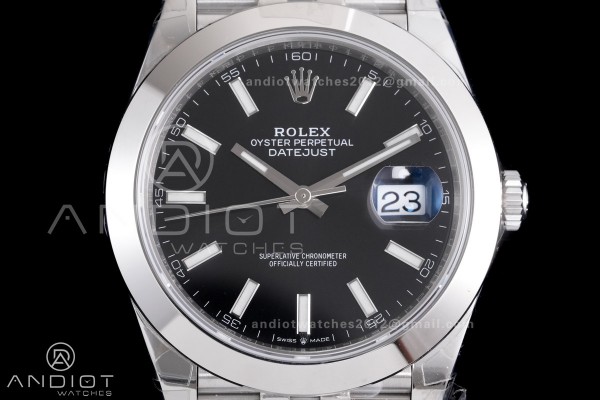 DateJust 41 126300 904L SS VSF 1:1 Best Edition Bl...