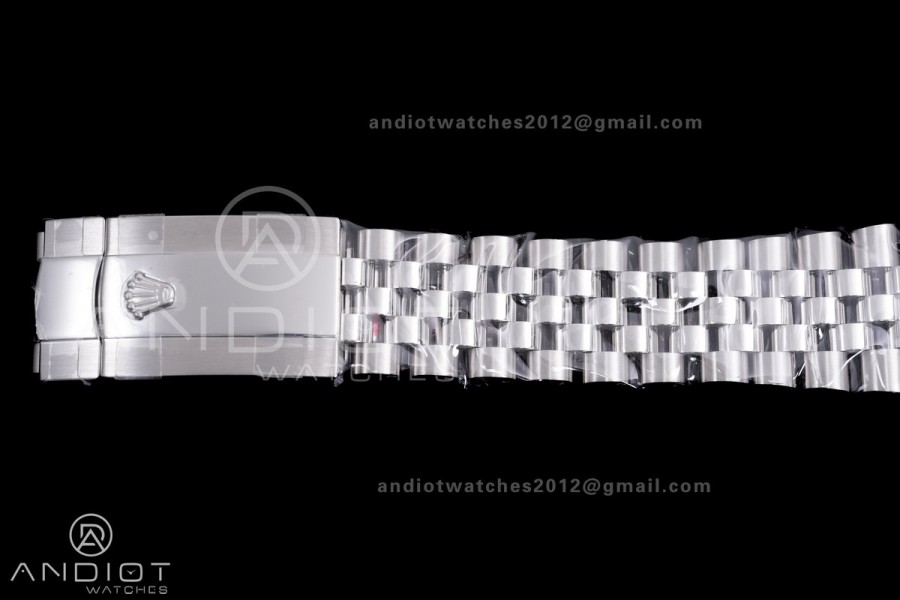 QF 41mm Datejust 126334 Sliver Dial 904L SS with Added Weight Bezel and Jubilee Bracelet, Approx. 149g