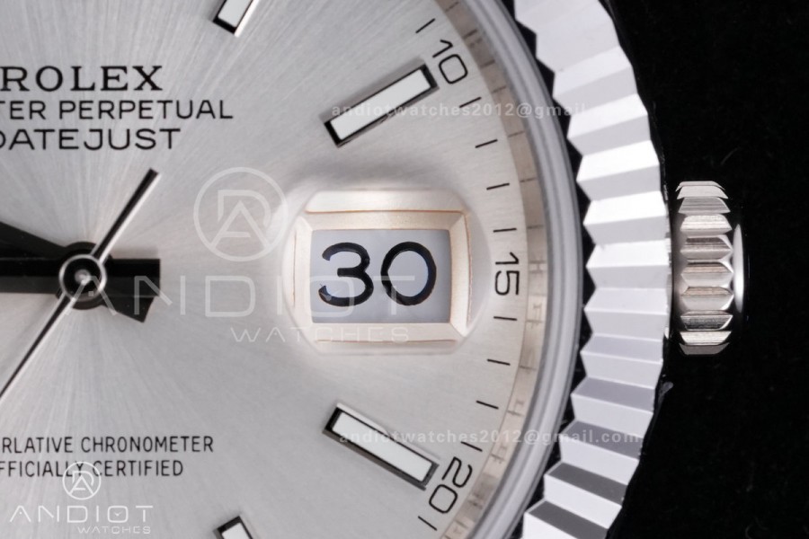 QF 41mm Datejust 126334 Sliver Dial 904L SS with Added Weight Bezel and Jubilee Bracelet, Approx. 149g