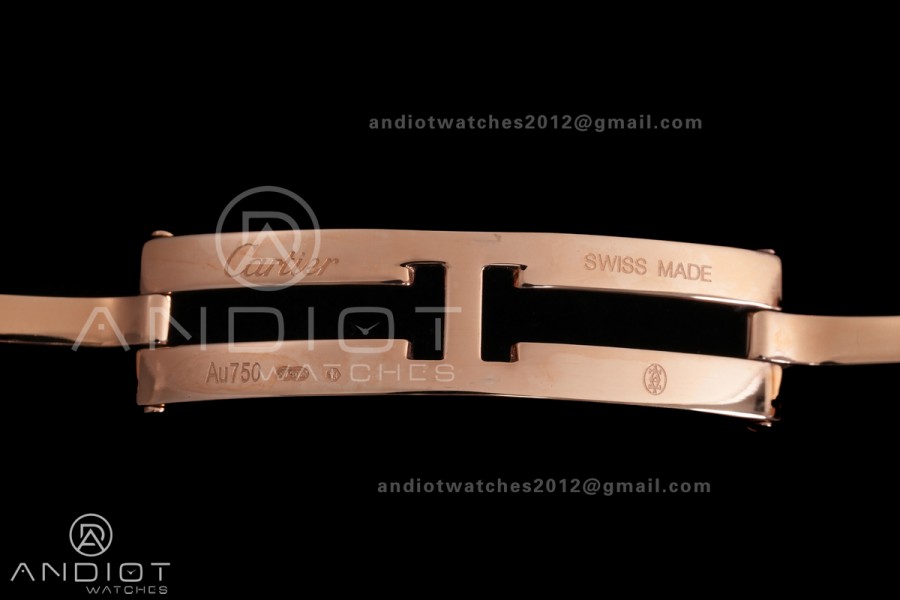 Panthère Ladies 22mm RG AF 1:1 Best Edition White Dial on RG Bracelet Ronda Quartz