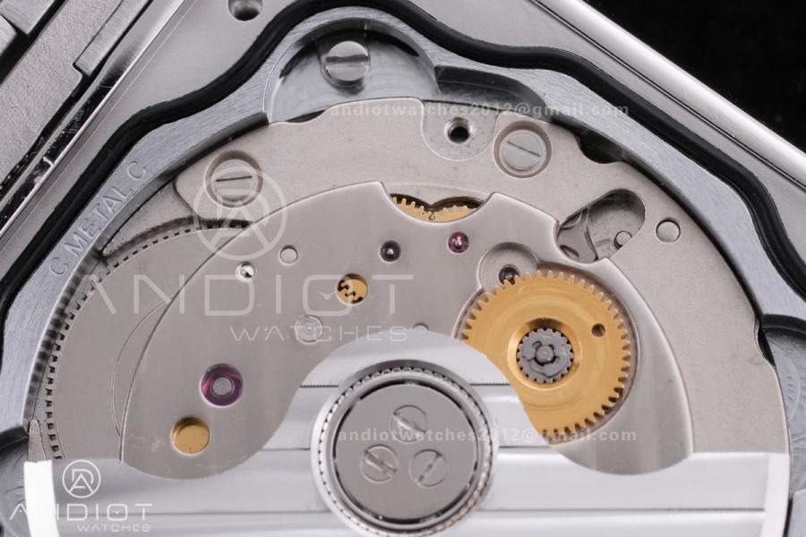 Santos de Cartier 35mm SS AF 1:1 Best Edition Gray Dial on SS SmartLinks Bracelet MIYOTA 9015