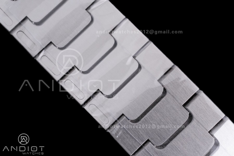 Santos de Cartier 35mm SS AF 1:1 Best Edition Gray Dial on SS SmartLinks Bracelet MIYOTA 9015