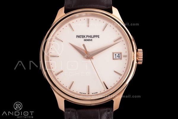 Calatrava 5227 RG 3KF 1:1 Best Edition White Dial ...
