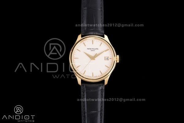 Calatrava 5227 YG 3KF 1:1 Best Edition White Dial ...
