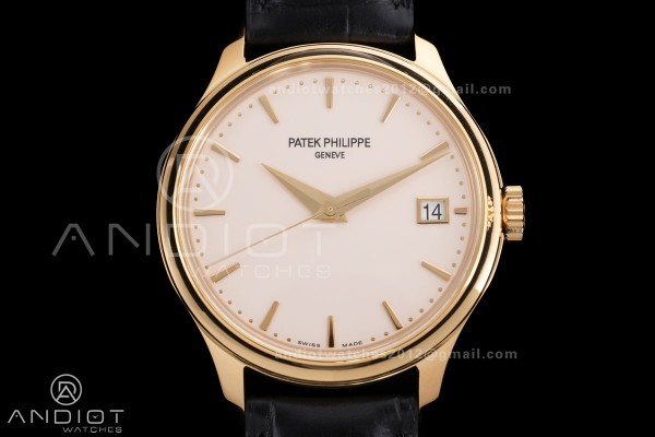 Calatrava 5227 YG 3KF 1:1 Best Edition White Dial ...