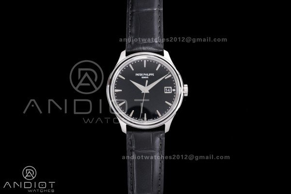 Calatrava 5227 SS 3KF 1:1 Best Edition Black Dial ...